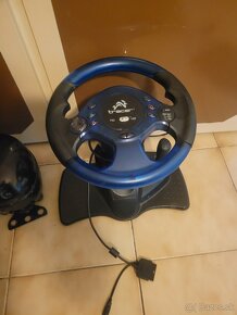 Volant s pedalmi na PC a PS2 TRACER - 3