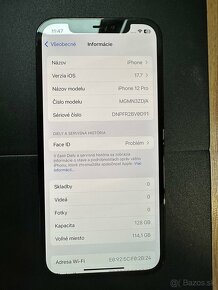 iPhone 12 pro 128GB modry - 3