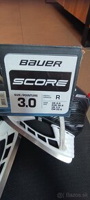 Hokejové ľadové korčule Bauer Score Skate JR - 3