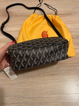 Goyard crossbody kabelka Cap-vert PM - čierna (GO5) - 3