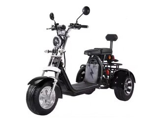 Elektrická dvojmiestná trojkolka, skúter Chopper 2000W - 3