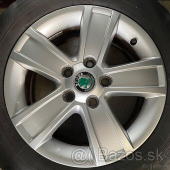 orig alu disky skoda octavia 2lift 5x112 r15 - 3