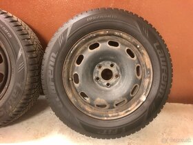 195/65 r15 kolesa s novými zimnými  pneumatikami - 3