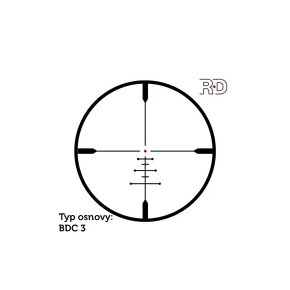 Puškohľad Meopta 3-18x50,optika 6 - 3