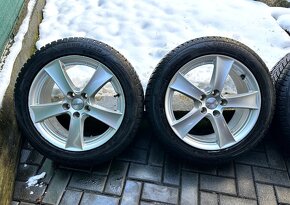 ALU disky DEZENT 5x108 R17 215/55 R17 zimné GOOD YEAR - 3