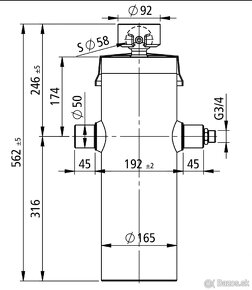 Predám Kyper 22ton výsuv 190cm - 3