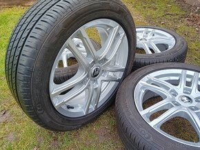 17" ALU 5x112 Dezent (Octavia) + letné pneu 205/55 r17 do 8m - 3