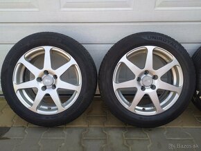 ALU disky RH 5x108 R16 + pneu Uniroyal 205/55 R16 - 3