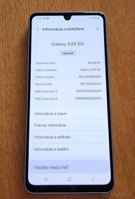 Samsung Galaxy A33 5G TOP stav - 3