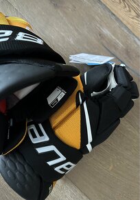 HOKEJOVE RUKAVICE BAUER VAPOR HYPERLITE BLACK/GOLD - 3