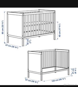 Postieľka IKEA SUNDVIK - 3