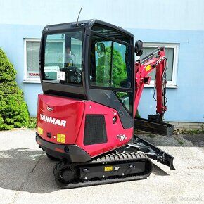 Yanmar SV19VT japonské pasove rypadlo (2 ton) minibager - 3