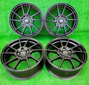 Predám DOTZ KENDO Dark R16 5x108  BLACK MATTE - 3