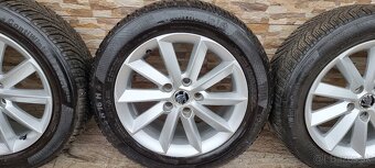 Predam orginal Skoda Helix elektrony 5x112 r16 et45J7 205/55 - 3