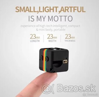 Nova mini kamera s nadstavcami so vstavanou batériou - 3