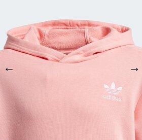 Nová ADIDAS ružová originals mikina veľk. 158 teda XS - 3