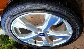 alu R18 5x108, pneu 235/45, orig. Ford, ako NOVÉ - 3