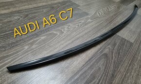 AUDI A6 C7 generácia 4G spoiler kridlo lipko na kufor - 3