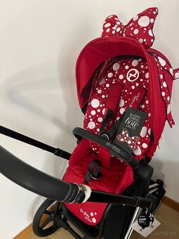 Poťah Cybex Priam 4.0 petticoat red by Jeremy Scott - 3