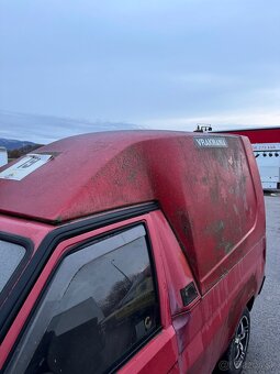 Laminátová nadstavba + dvere - skoda favorit pickup - 3