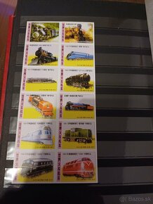 predám poštové známky - vlaky - Japonsko - 3