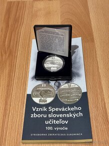 Zbierka strieborných zberateľských euromincí - proof - 3