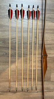 Dreveny luk longbow a sipy - 3