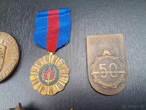 Odznak medaila hasič,požiarnik. - 3