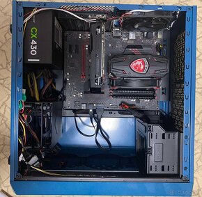 Predám herný pc znacki msi i5 9400F 16 gb ram 256 gb ssd gtx - 3