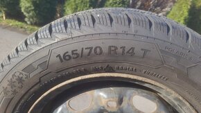 Zimní pneumatiky s disky165/70 R14 T - 3