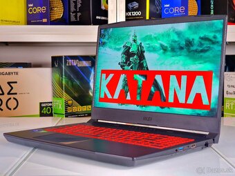 Herný notebook MSI KATANA GF66 | i7-11800H | RTX 3060 | 16GB - 3