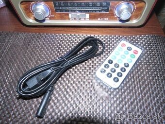 Predam nove retro RADIO MEIER,dial.ovlad,USB,MP3,BT - 3