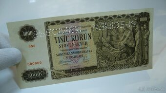 1000 KORÚN SLOVENSKÝCH 1940 ANULÁT - 3