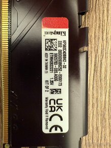 DDR5 Kingston Fury Beast C40 5600 32GB - 3