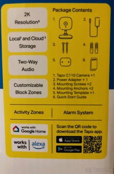 Tp Link Tapo C110 Wi-Fi IP kamera - 3