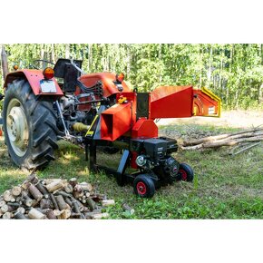 Špalíkovač za traktor + vlastný motor 15 koní - 3