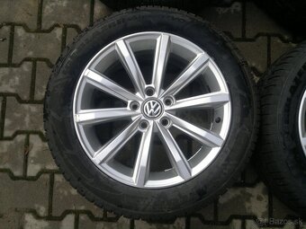 Elektrony VW Passat B8  5x112 r17, zimne pneu. 215/55 R17 - 3