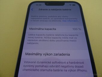 iPhone 13 PRO 128GB GRAPHITE - ZÁRUKA 1 ROK - 100% BATERIA - 3