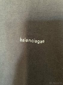 balenciaga small logo tricko - 3