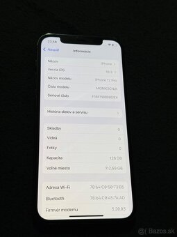 Predám Apple iPhone 12 PRO 128GB Black bežne známky - 3