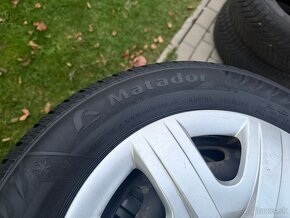 Matador Sibir Snow 3PMSF - 185/65 R14 T + disky a kryty Skod - 3