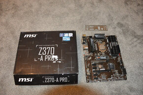 Predam zakladnu dosku Msi z370-A PRO - 3