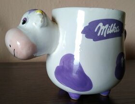 Predám retro hrnček kravička Milka - 3