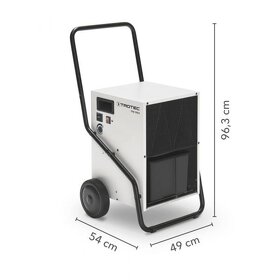 Výkonný stavebny odvlhčovač vzduchu Trotec TTK170S - 3