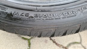 Predam zimné pneu. 245/45r18 - 3