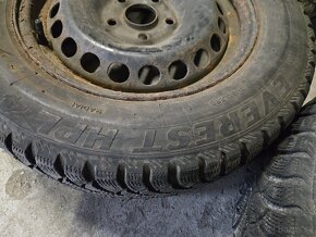 Plechové disky 5x112 + zimné pneu 195/65r15 - 3