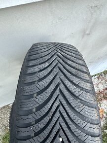 Plechové disky +Zimne pneu Michelin 195/65 R15 5x112 - 3