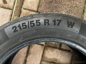 Predám pneu 215/55 R17 94W Continental ContiPremiumContact 5 - 3