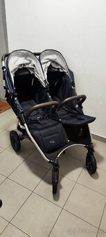 VALCO BABY Snap Duo Elite Navy športový kočík pre dvojičky - 3