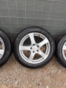 Zimný set VW 5x112, 215/55 R17 Continental TS870P - 3